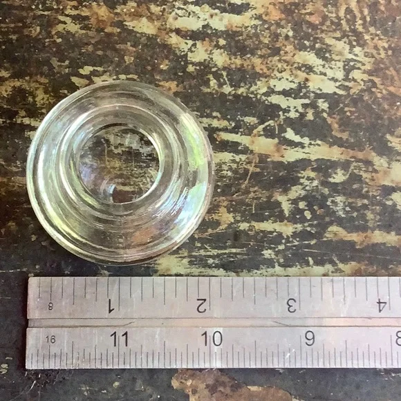 Antique / Vintage Mother of Pearl Abalone Ink Well - Picture 7 of 11